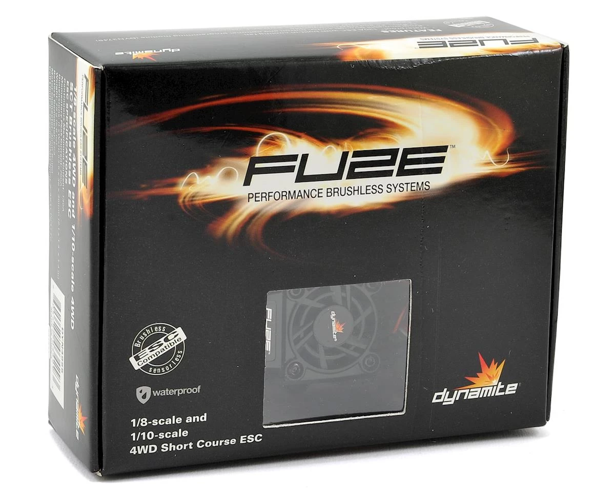 Dynamite Fuze 130A Sensorless Waterproof Brushless ESC (4WD SCT, 1/8) 2 Dynamite Fuze 130A Sensorless Waterproof Brushless ESC (4WD SCT, 1/8) - Image 2