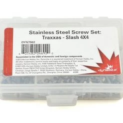 Dynamite Stainless Steel Screw Set: Slash 4X4