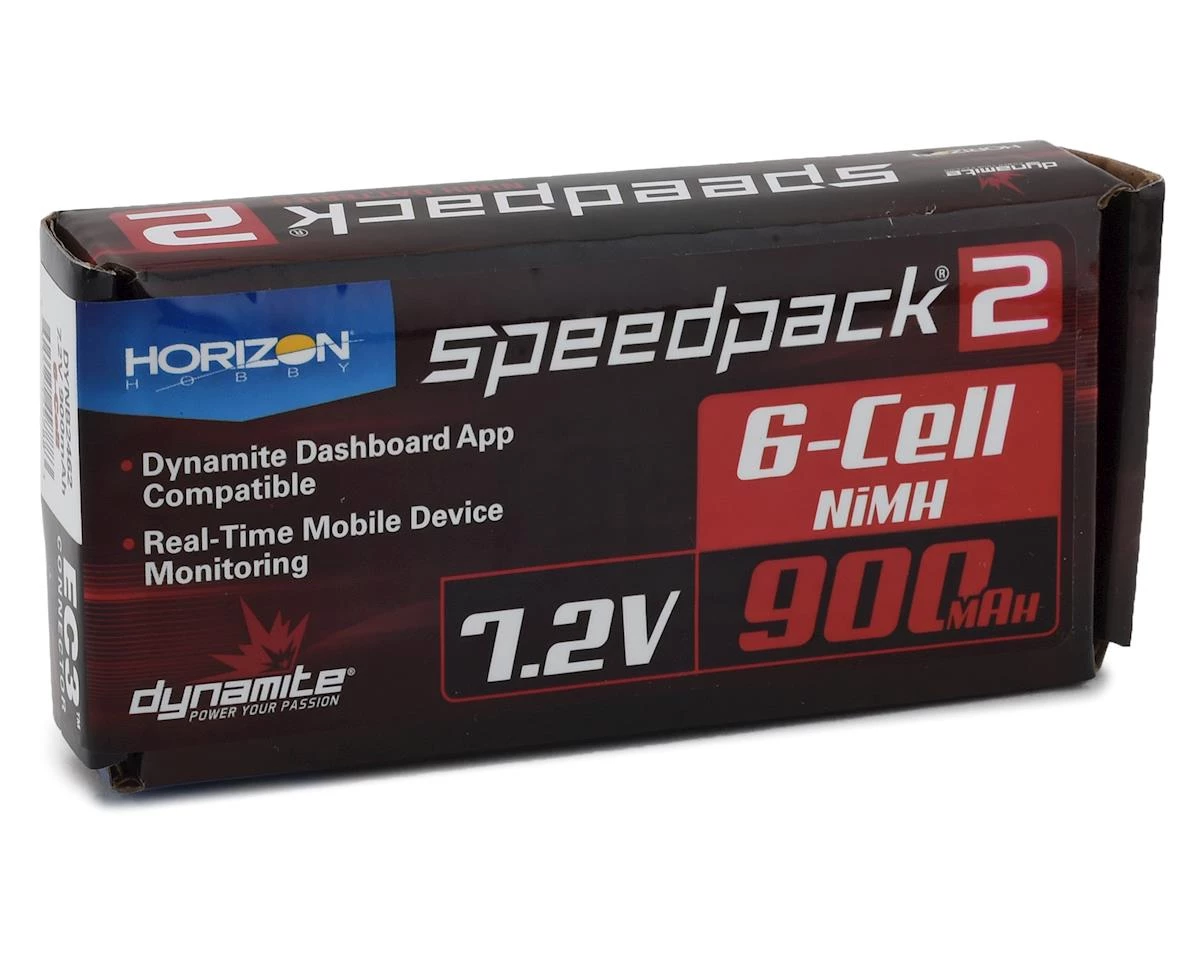 Dynamite Speedpack2 6-Cell NiMH Battery Pack w/EC3 Connector (7.2V/900mAh) 2 Dynamite Speedpack2 6-Cell NiMH Battery Pack w/EC3 Connector (7.2V/900mAh) - Image 2