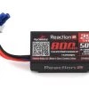 Dynamite Reaction 2S 50C Hard Case LiPo Battery w/EC2 Connector (7.4V/800mAh)