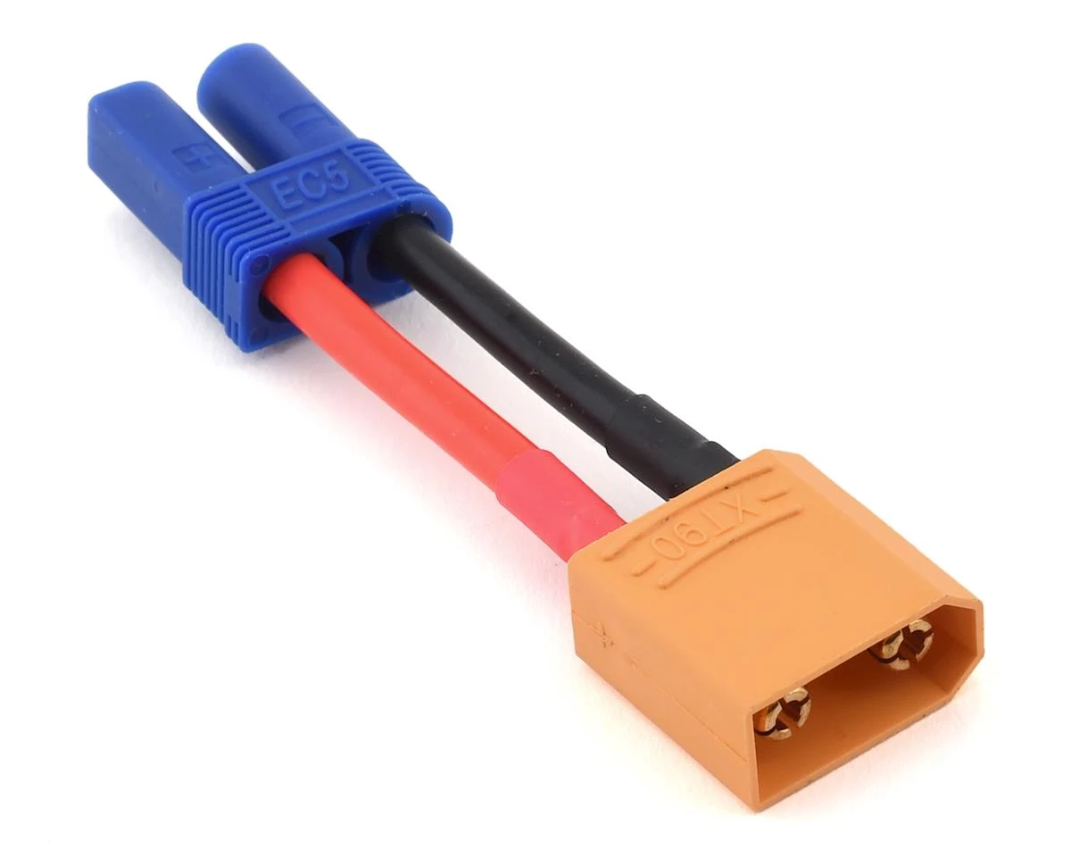 Dynamite XT90 to EC5 Connector Adapter (XT90 Male to EC5 Female) 1 Dynamite XT90 to EC5 Connector Adapter (XT90 Male to EC5 Female)