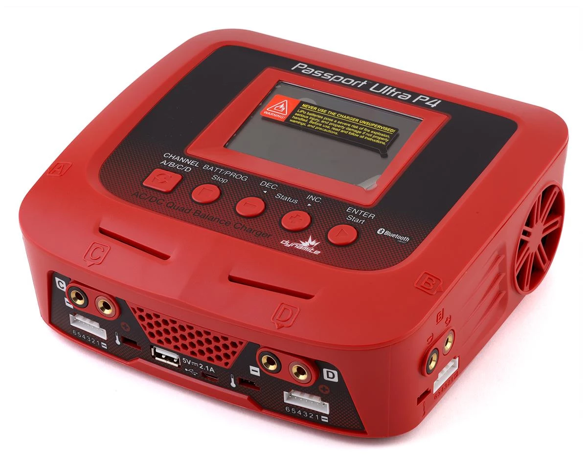 Dynamite Passport P4 AC/DC Four Port Multi-Charger 1 Dynamite Passport P4 AC/DC Four Port Multi-Charger