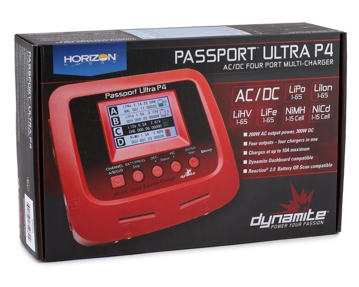 Dynamite Passport P4 AC/DC Four Port Multi-Charger 5 Dynamite Passport P4 AC/DC Four Port Multi-Charger - Image 5
