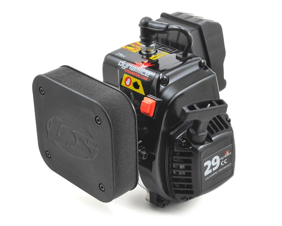 Dynamite F29 4-Bolt 29cc Gas Engine w/Carb & Air Cleaner 2 Dynamite F29 4-Bolt 29cc Gas Engine w/Carb & Air Cleaner - Image 2