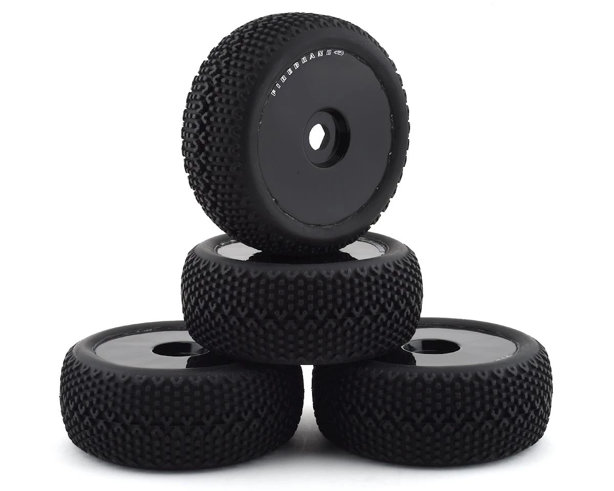 Firebrand RC Alpha Dog RTX Pre-Mounted 1/8 Buggy Tires (4) (Black) w/12mm Hex 1 Firebrand RC Alpha Dog RTX Pre-Mounted 1/8 Buggy Tires (4) (Black) w/12mm Hex