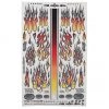 Firebrand RC Flames Fire Fade Decal Sheet (Orange/Red) (8.5x14")