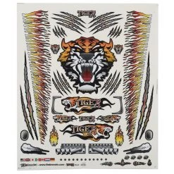 Firebrand RC Concept Tiger Decal (Orange) (8.5x11")