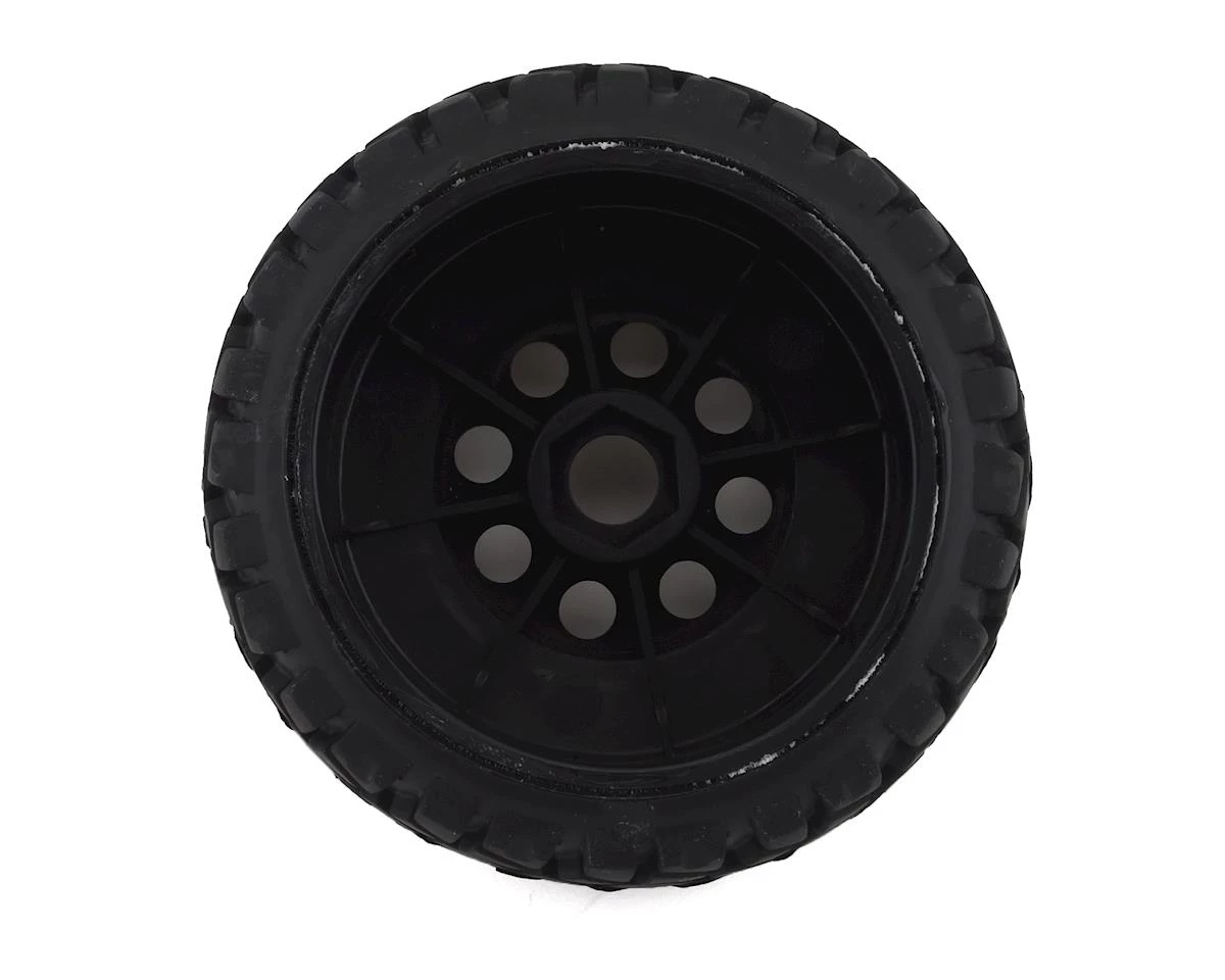 Firebrand RC Rhino HDX 1/8 Pre-Mounted Truck Tires (4) (Black) w/Lock-Down Tires & 17mm Hex 2 Firebrand RC Rhino HDX 1/8 Pre-Mounted Truck Tires (4) (Black) w/Lock-Down Tires & 17mm Hex - Image 2