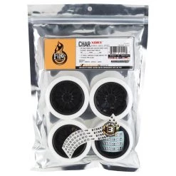 Firebrand RC Char XDR3 Pre-Mounted Drift Tires (4) (Black/White) w/Blizzard Tires, 12mm Hex & 3mm Offset 5 Firebrand RC Char XDR3 Pre-Mounted Drift Tires (4) (Black/White) w/Blizzard Tires, 12mm Hex & 3mm Offset -Cheap Dynamite Store fbr1whechr514 2