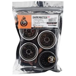 Firebrand RC Darkmatter D23 Pre-Mounted 2-Piece Drift Tires (4) (Smoke Chrome) w/D2 Tires, 12mm Hex & 9mm Offset -Cheap Dynamite Store fbr1whedkm713 2