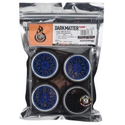 Firebrand RC Darkmatter XDR9 5° Pre-Mounted Slick Drift Tires (4) (Blue/Chrome) w/Diamond Tires, 12mm Hex & 9mm Offset -Cheap Dynamite Store fbr1whedkm874 2