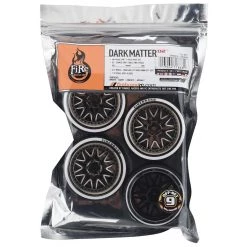 Firebrand RC Darkmatter D29 Pre-Mounted 2-Piece Drift Tires (4) (Smoke Chrome) w/D2 Tires, 12mm Hex & 9mm Offset -Cheap Dynamite Store fbr1whedkm881 2
