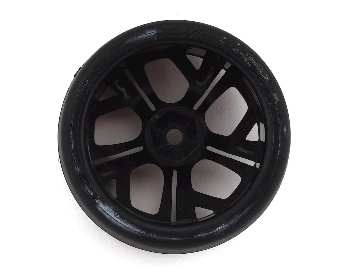 Firebrand RC Hydra XDR3 5° Pre-Mounted Slick Drift Tires (4) (Red/Black) w/Diamond Tires, 12mm Hex & 3mm Offset 2 Firebrand RC Hydra XDR3 5° Pre-Mounted Slick Drift Tires (4) (Red/Black) w/Diamond Tires, 12mm Hex & 3mm Offset - Image 2