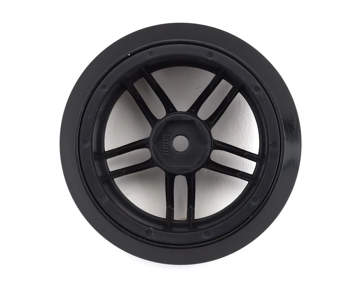 Firebrand RC Icestar XD9 0° Pre-Mounted Slick Drift Tires (4) (Black) w/Blade Tires, 12mm Hex & 9mm Offset 2 Firebrand RC Icestar XD9 0° Pre-Mounted Slick Drift Tires (4) (Black) w/Blade Tires, 12mm Hex & 9mm Offset - Image 2