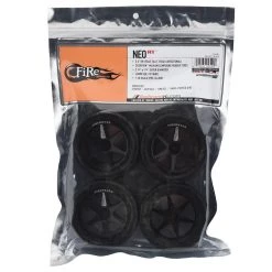 Firebrand RC Neo RT 2.2 Pre-Mounted On-Road Tires (4) (Black) w/Scorpion Wheels & 12mm Hex 5 Firebrand RC Neo RT 2.2 Pre-Mounted On-Road Tires (4) (Black) w/Scorpion Wheels & 12mm Hex -Cheap Dynamite Store fbr1wheneo992 2
